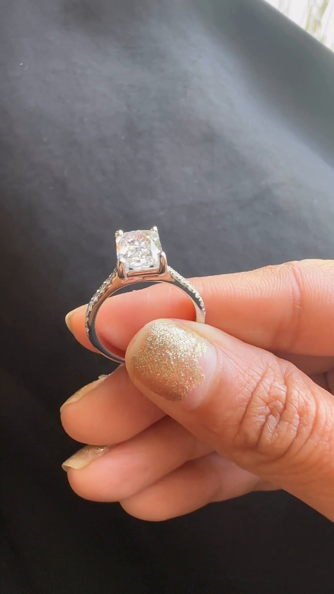 Moissanite EngagementRing