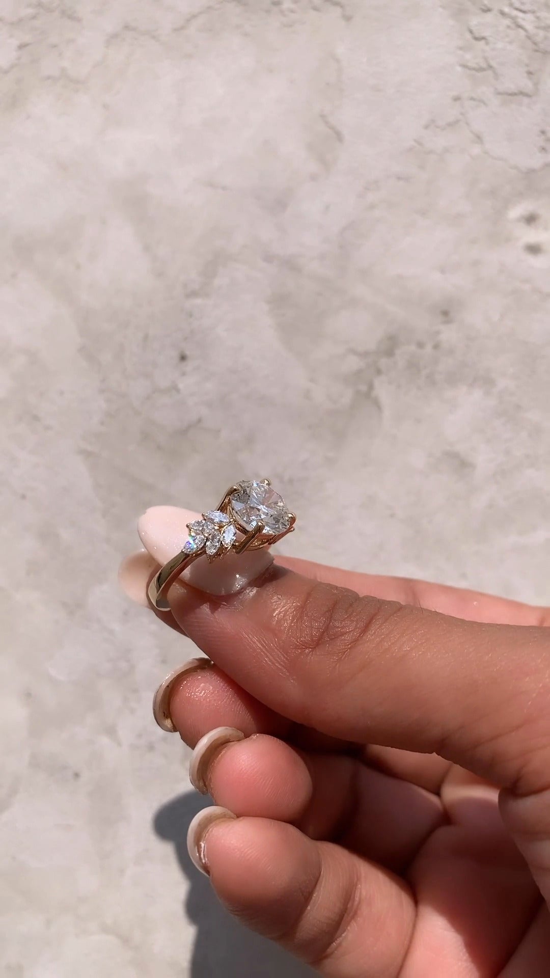 Clarity Round Engagement Ring