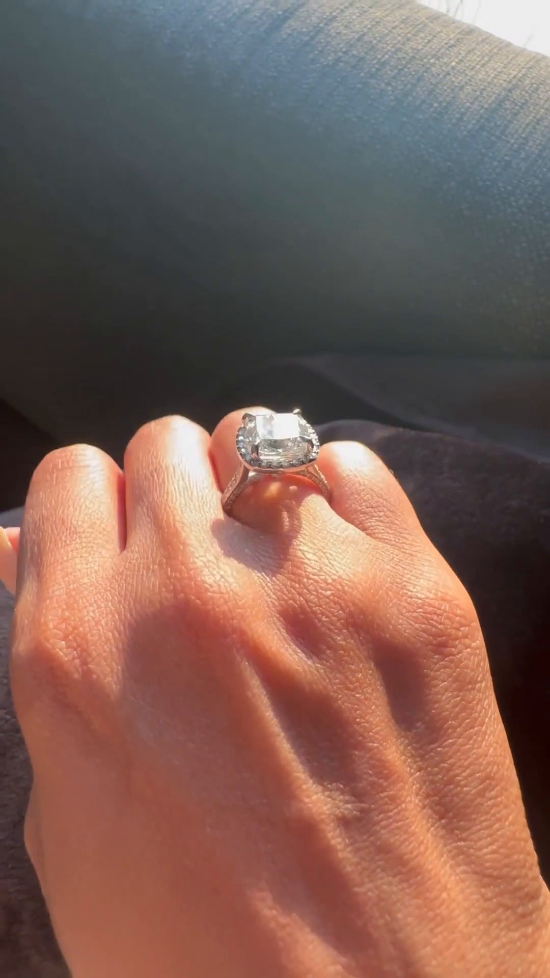 Cushion Engagement Ring