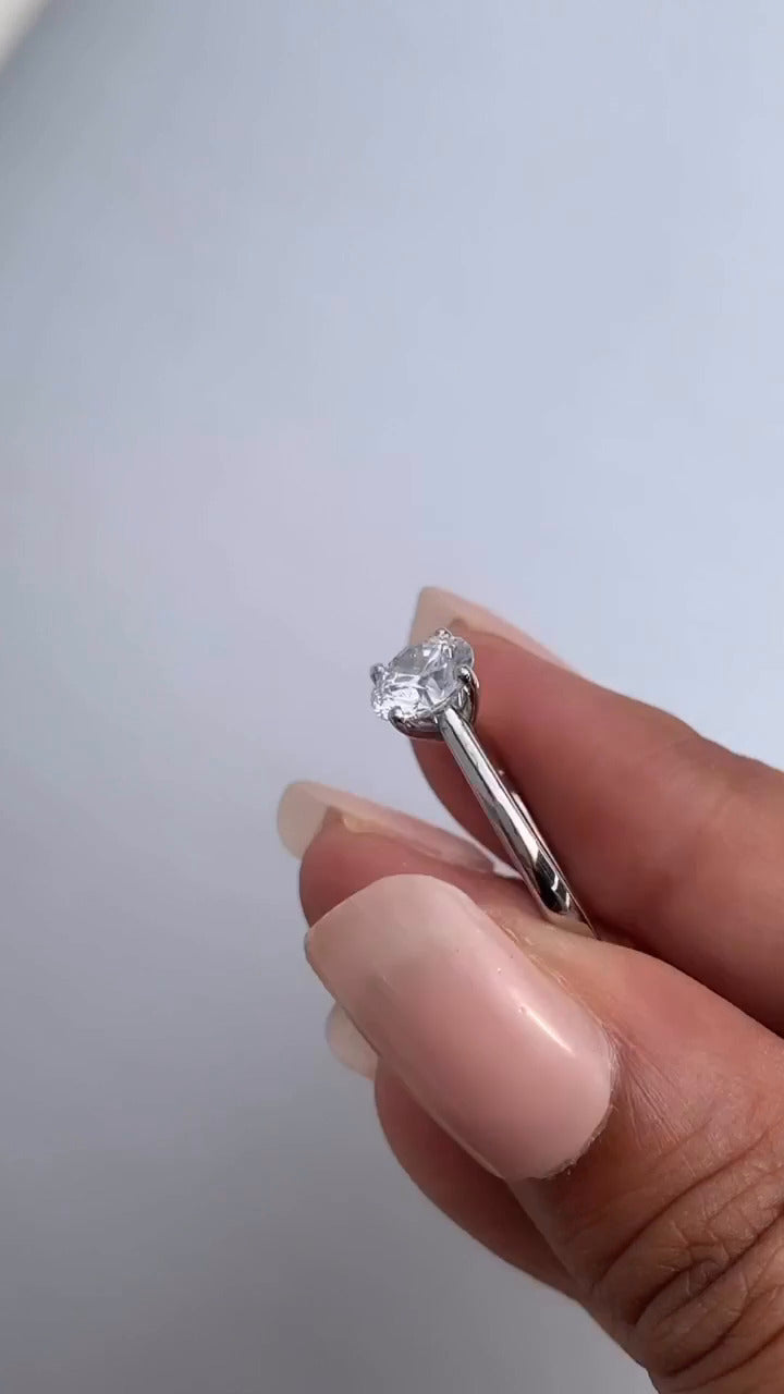 Danica Round Engagement Ring