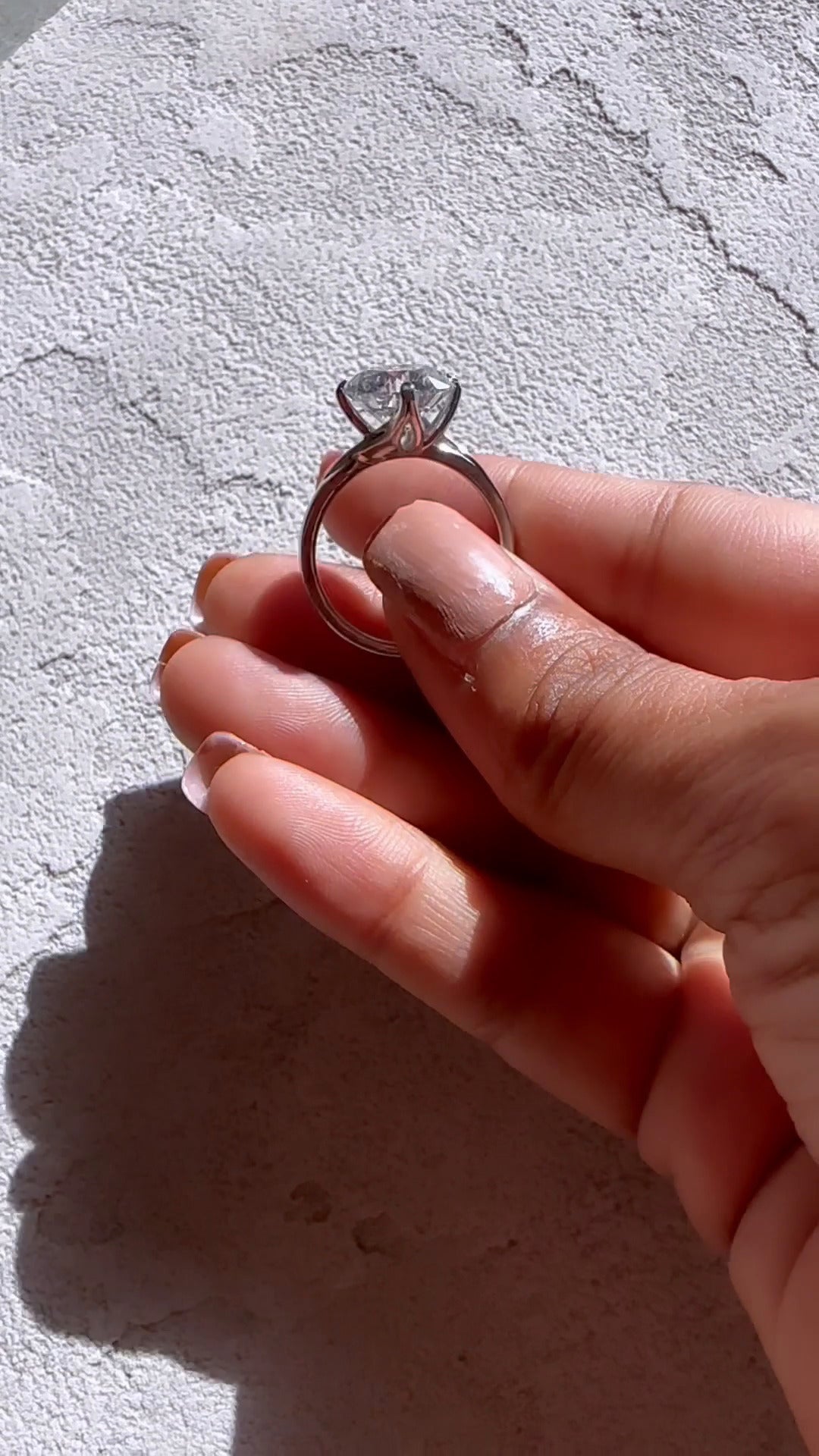Round Solitaire Engagement Ring