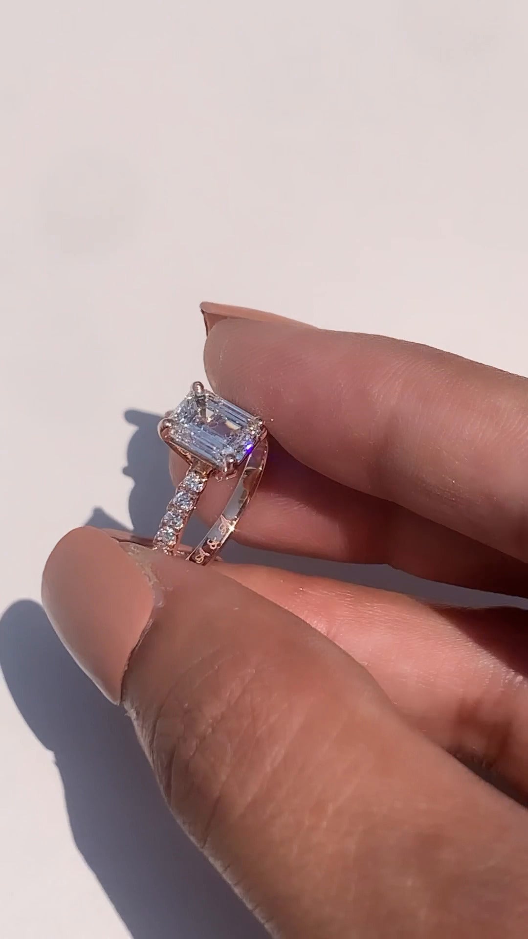Emerald Diamond Band
