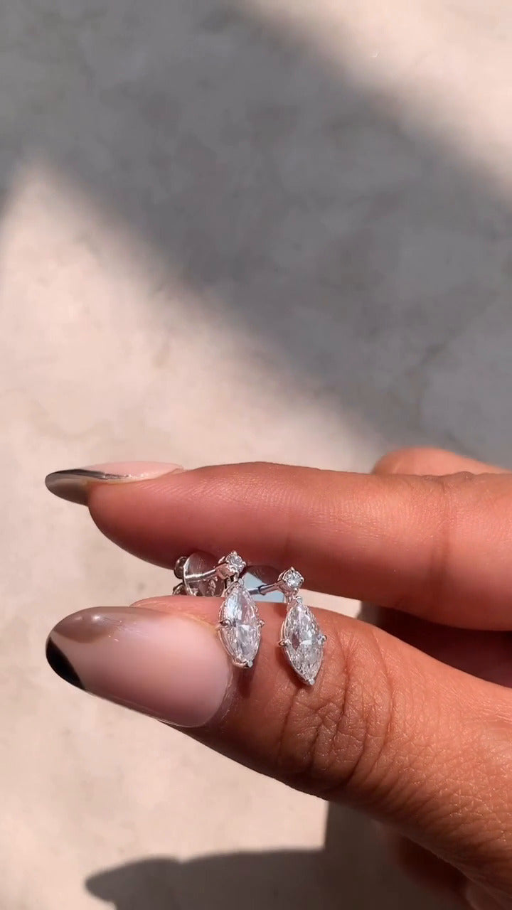 Moissanite Earrings