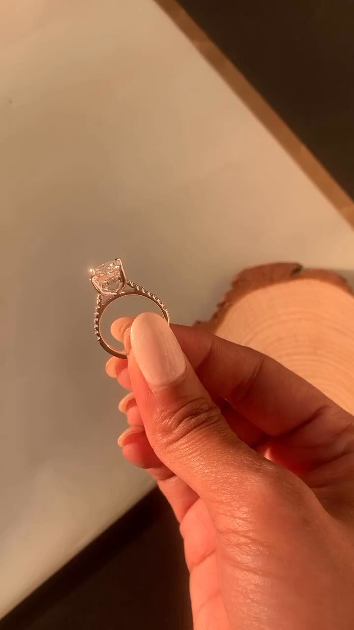 Moissanite Ring