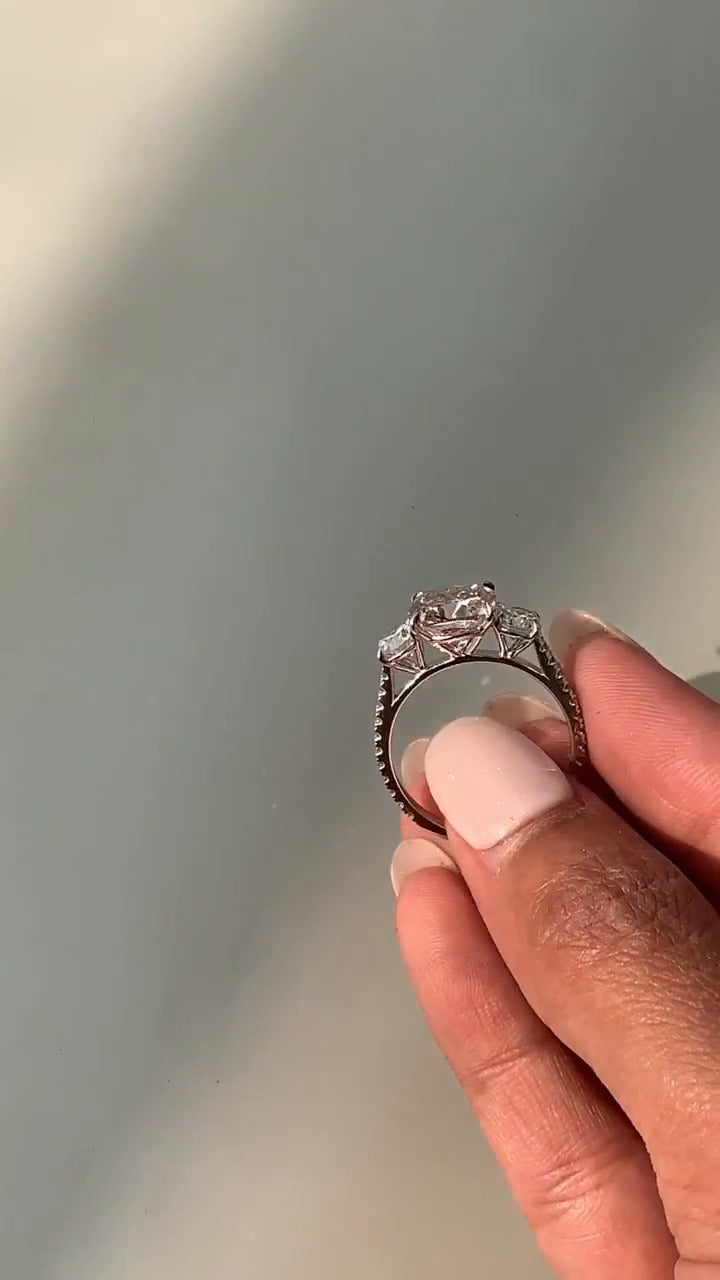 Moissanite Ring