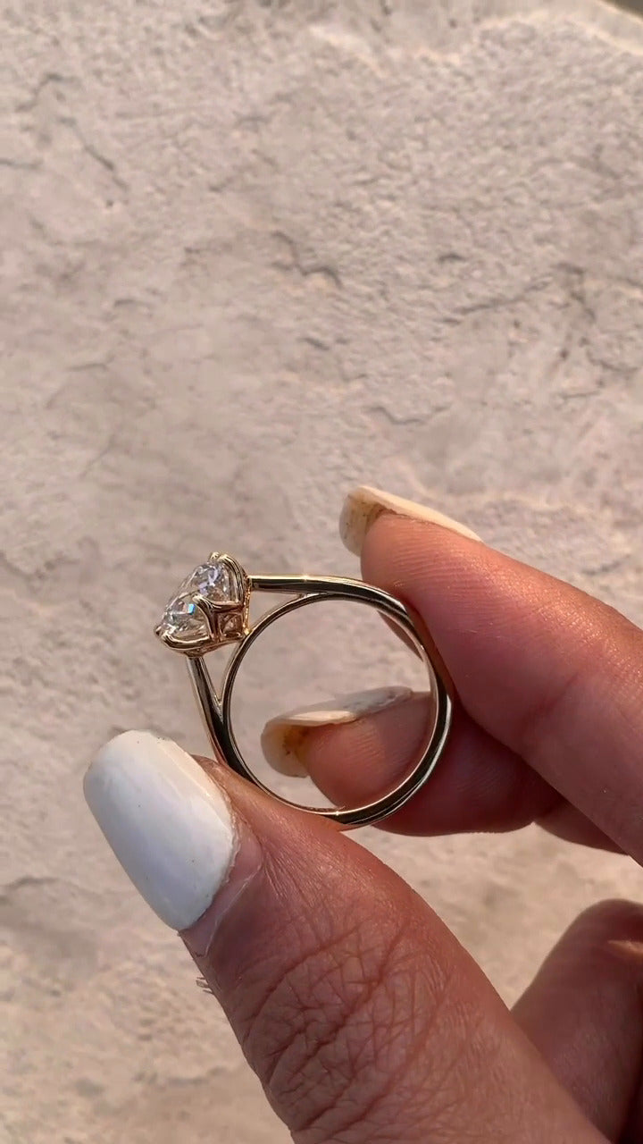 Moissanite Ring