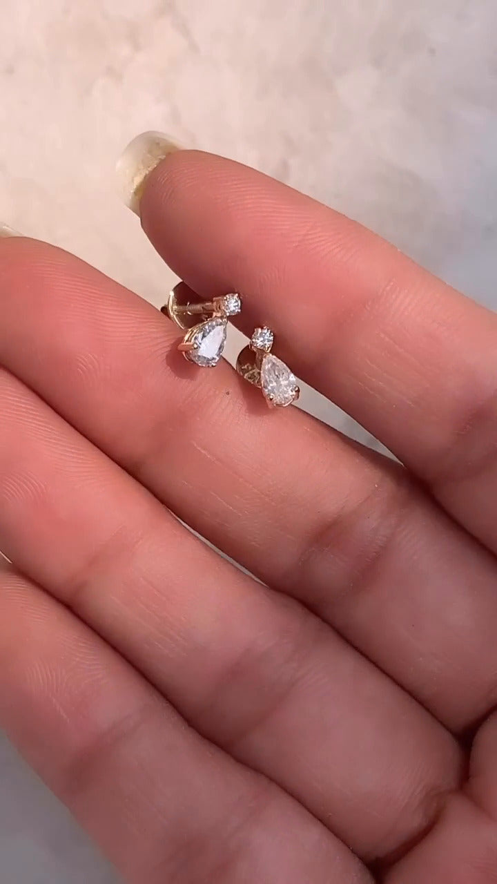 Pear Earrings