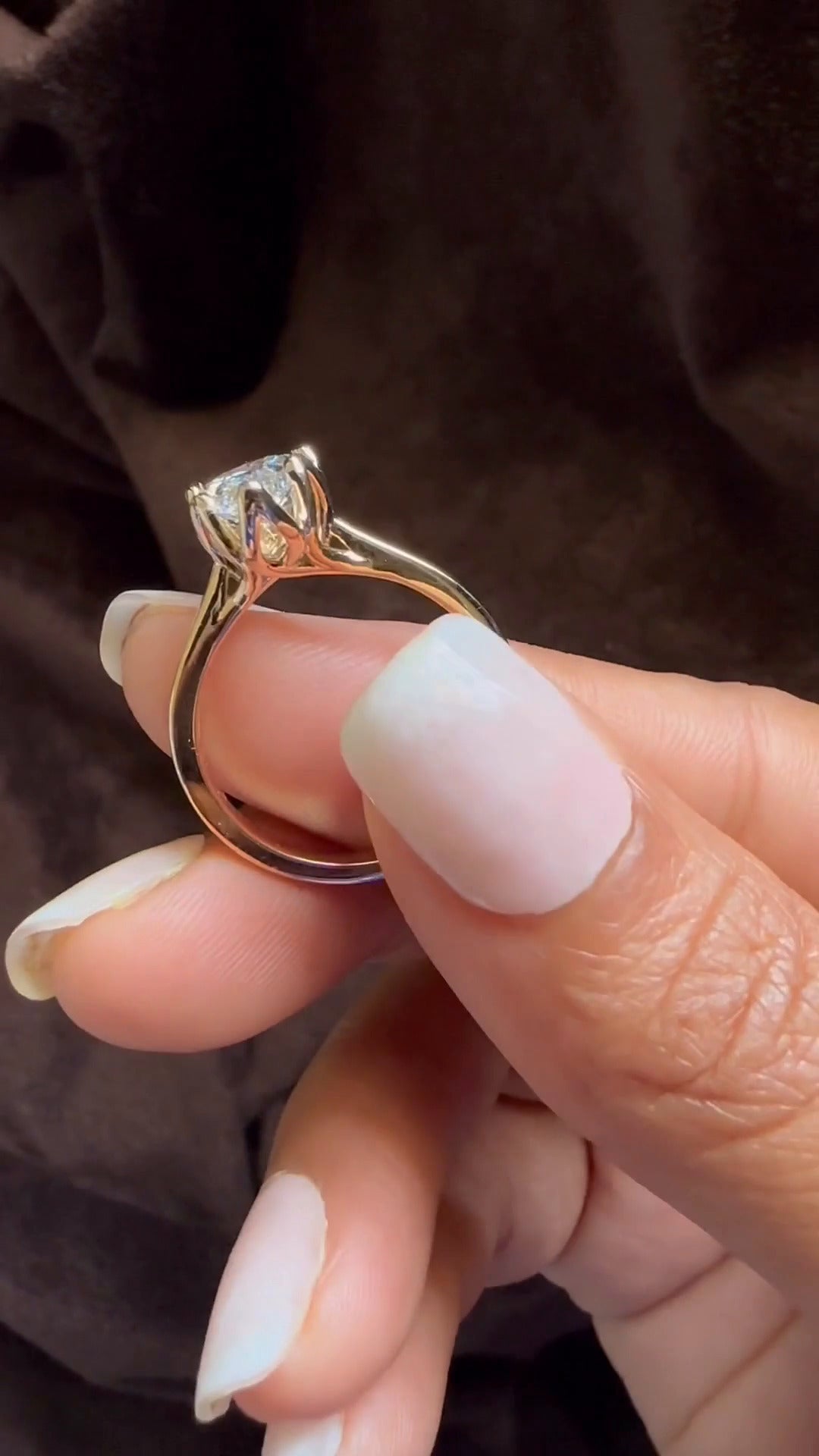 PearEngagement Ring