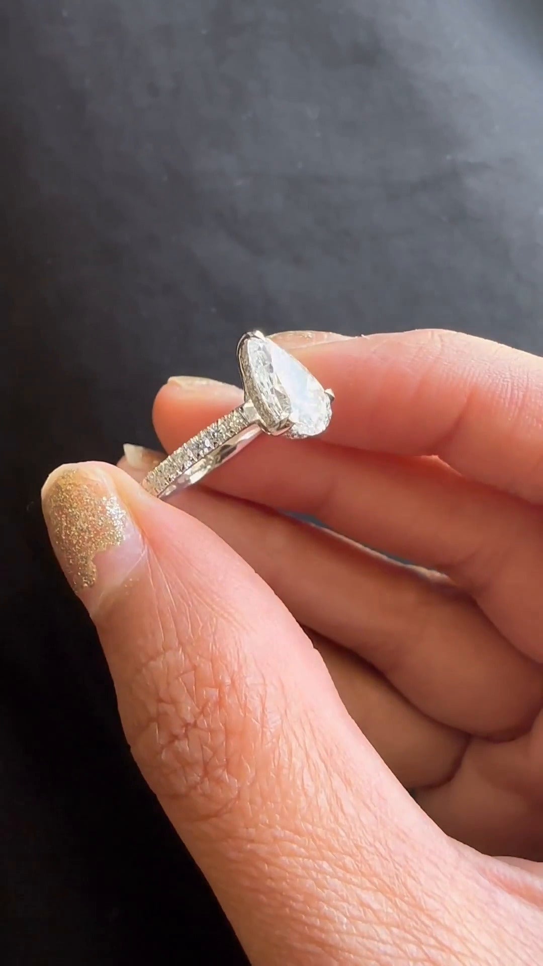 Moissanite Ring