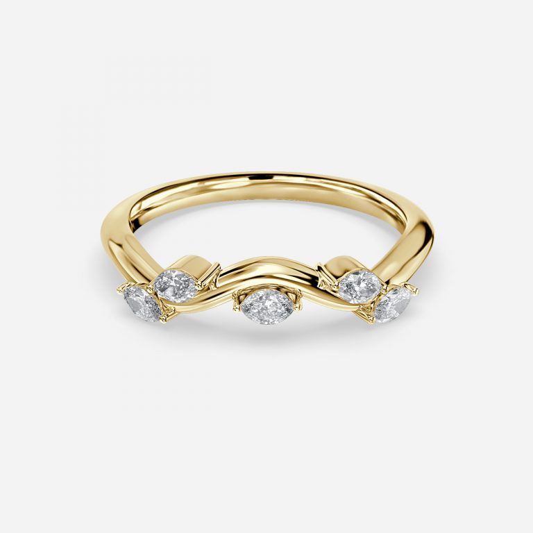 Nova Moissanite Stackable Ring