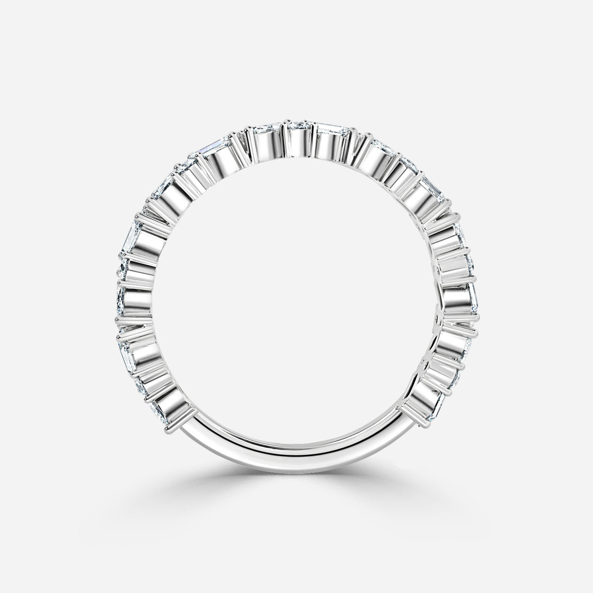 Cara Stackable Moissanite Wedding Ring