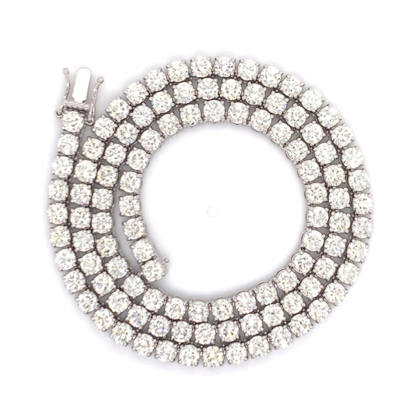 Moissanite Classic Tennis Necklace