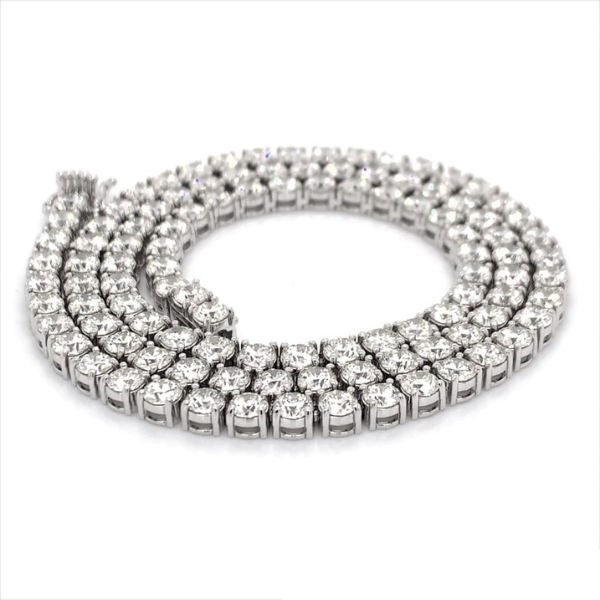 Moissanite Classic Tennis Necklace