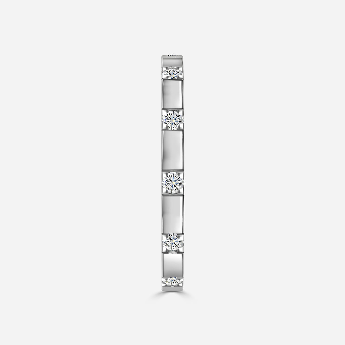 Zepayr Round Moissanite Wedding Ring