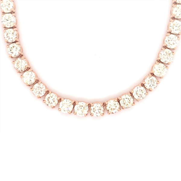 Moissanite Classic Tennis Necklace