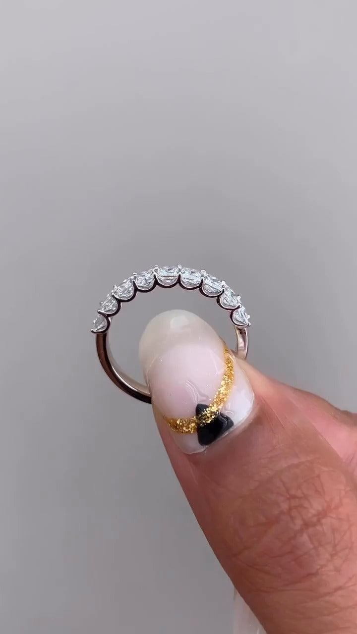 Moissanite Band