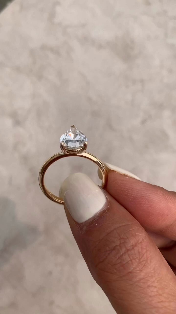 Moissanite Ring