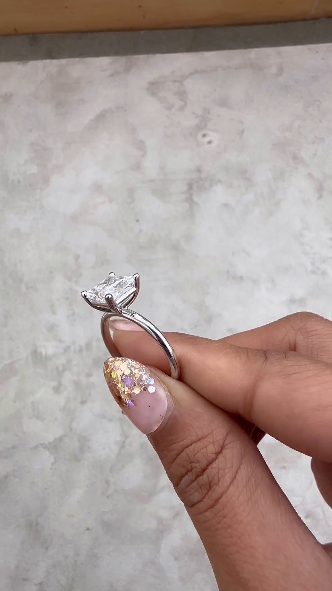 Princess Engagement Ring