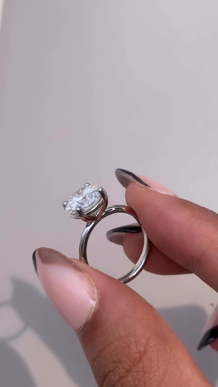 Ailani  Moissanite Engagement Ring