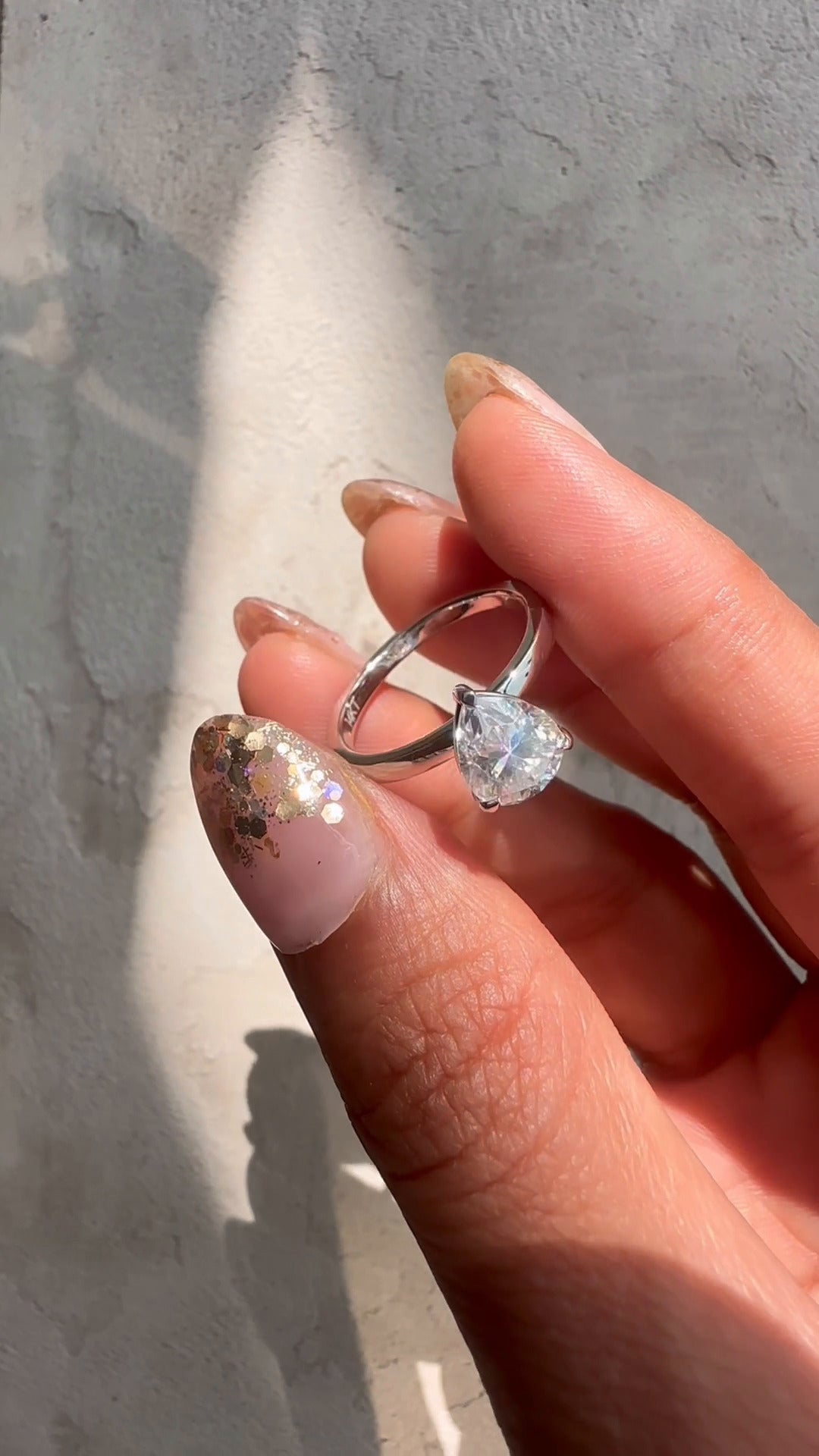Pear Engagement Ring