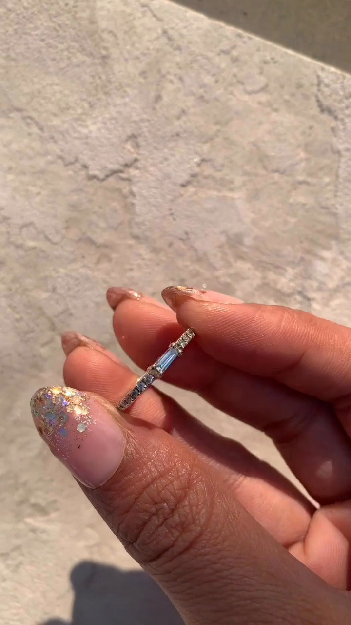 Moissanite Ring