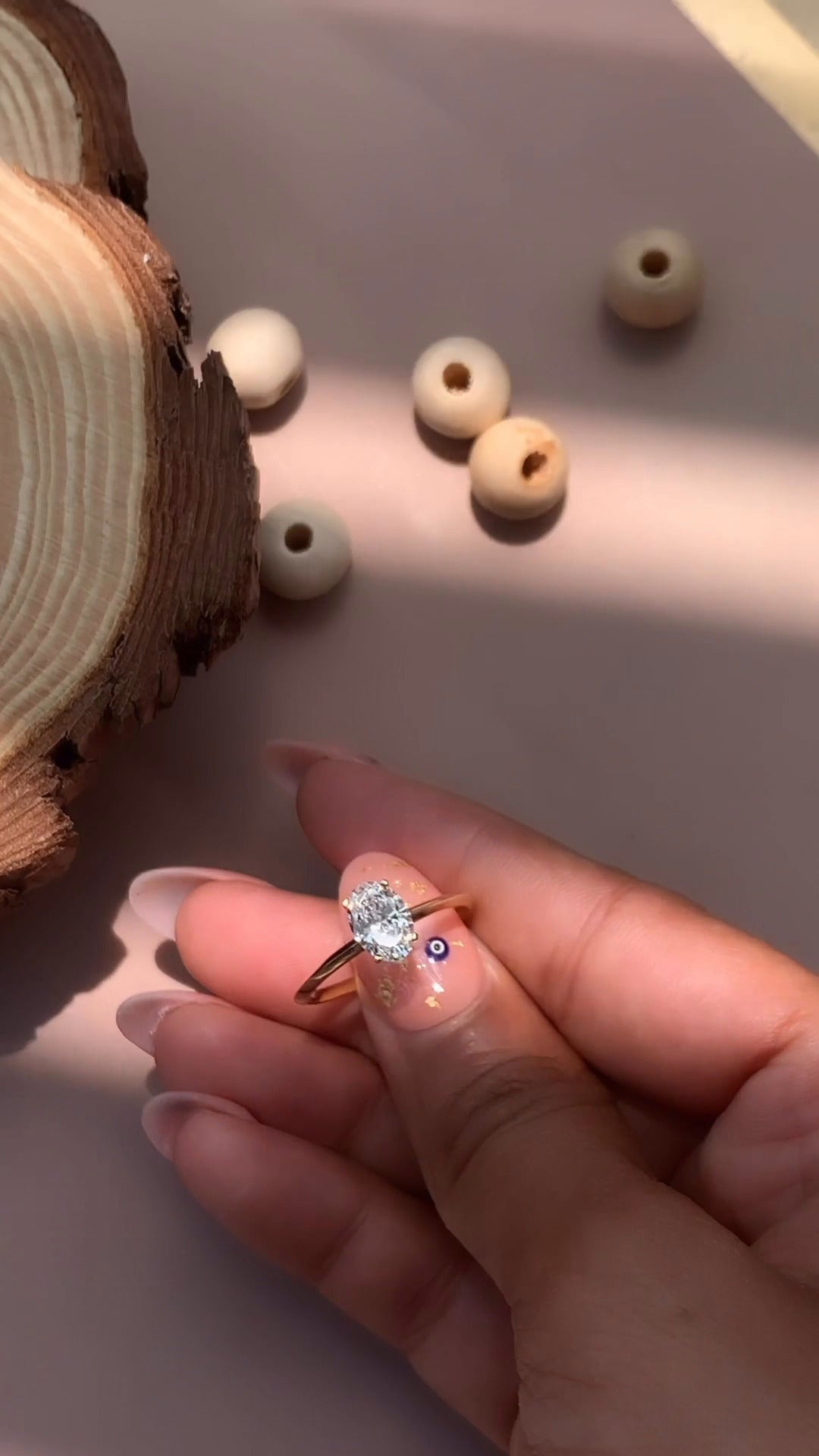 Moissanite Ring