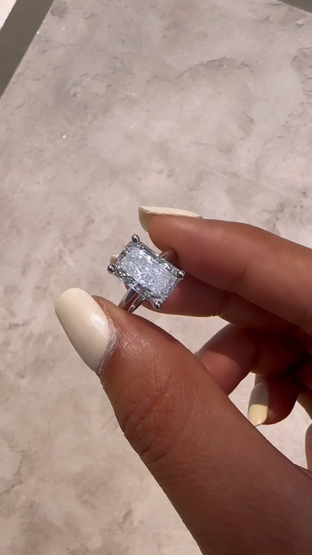 Radiant Diamond Engagement Ring