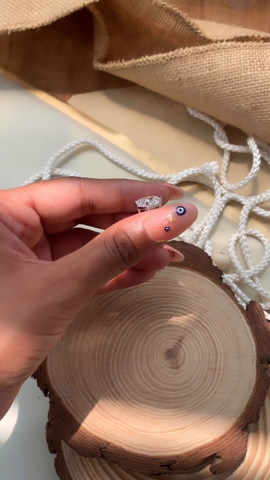 Moissanite Pendant