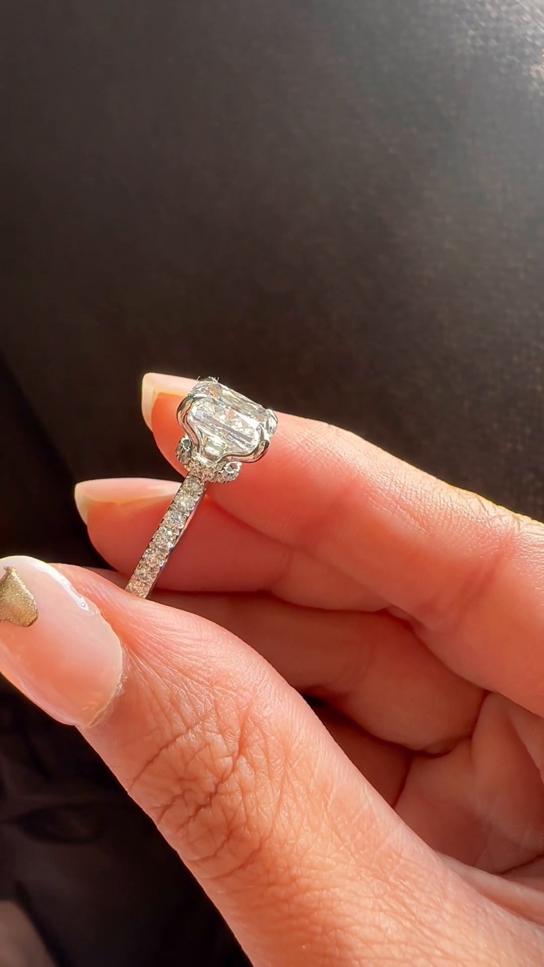 Moissanite Ring