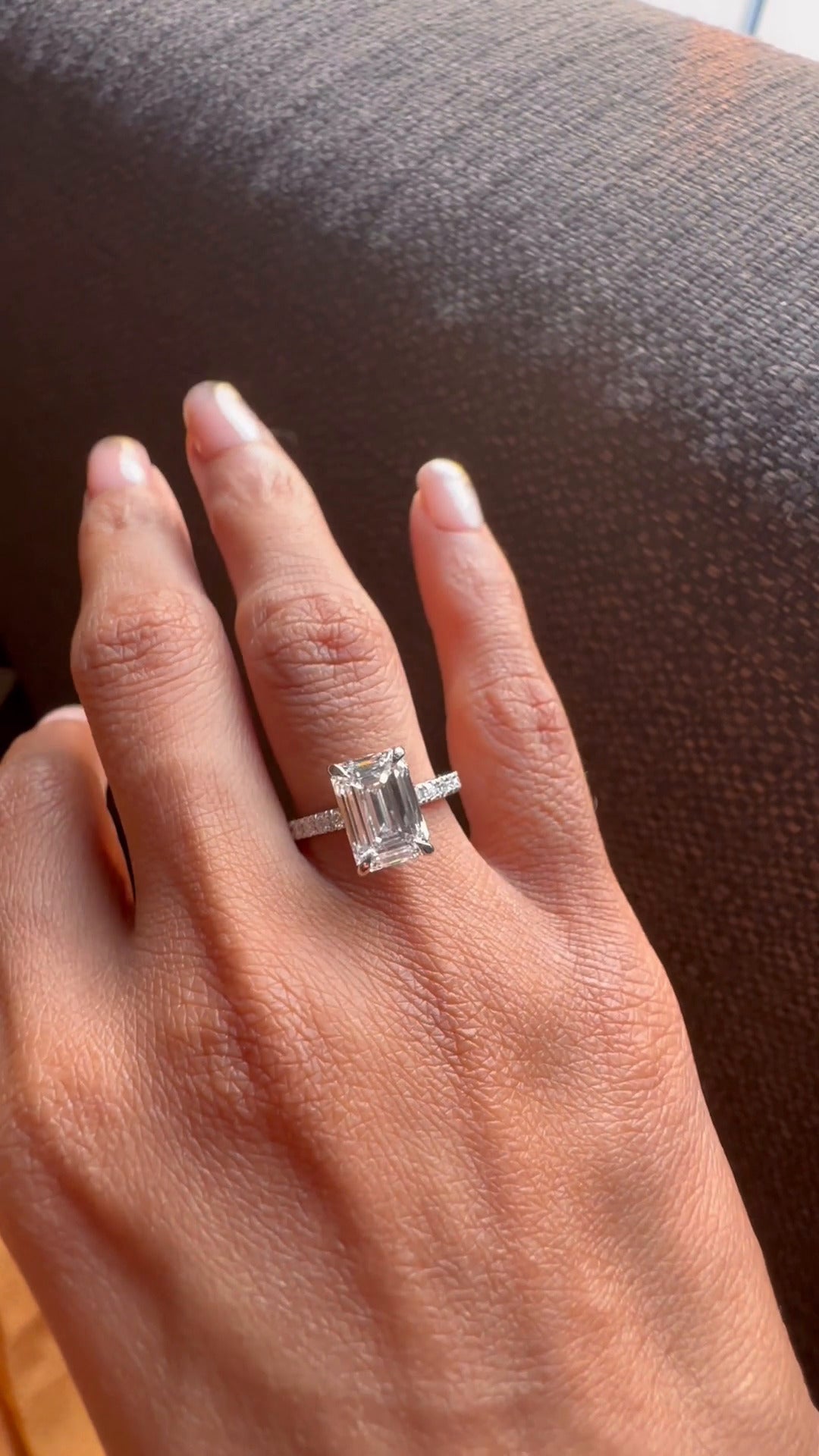 Moissanite Ring