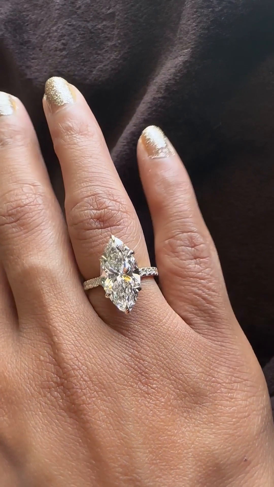 Astrid Marquise Engagement Ring