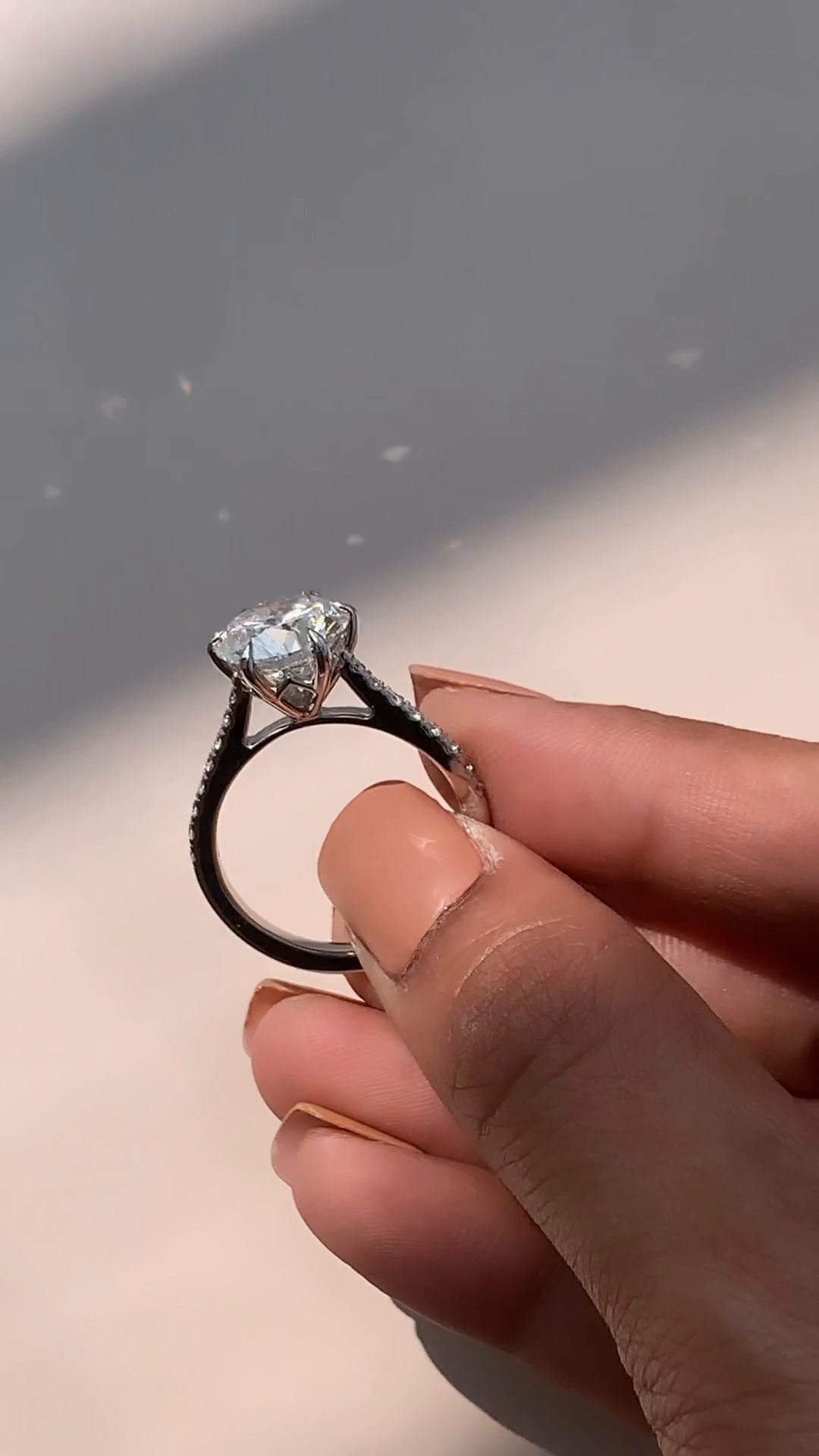 Moissanite Band