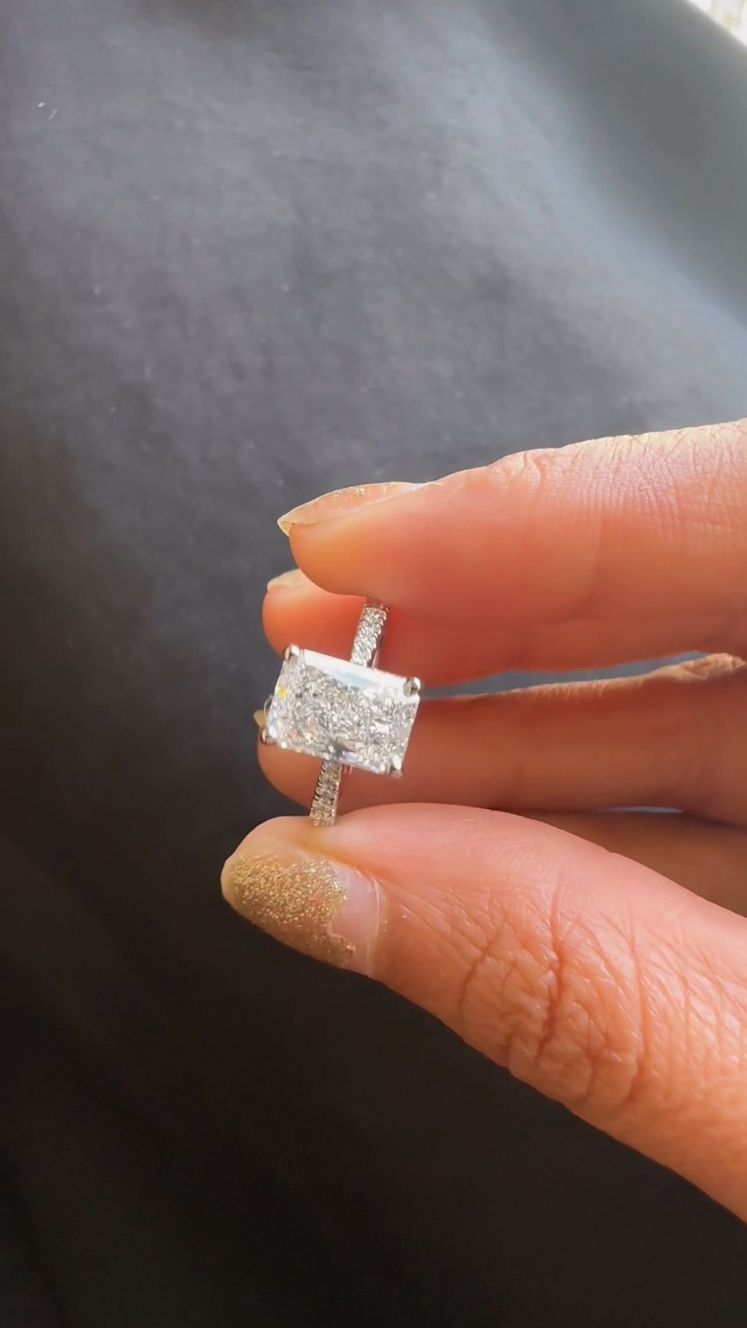 Radiant Diamond Ring