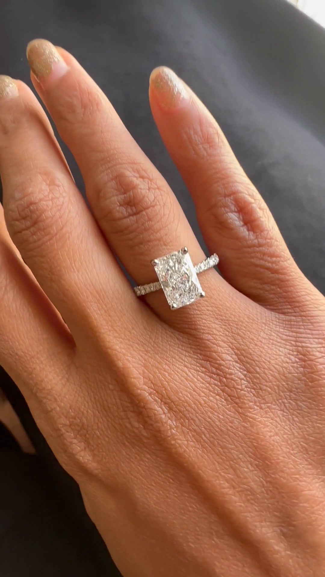 Unique Radiant Ring