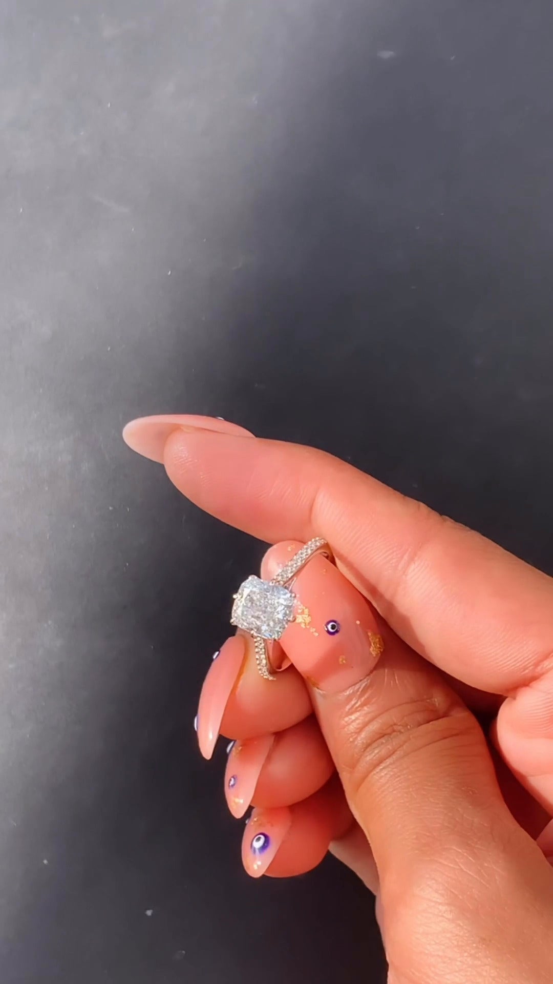 Vintage Moissanite Ring