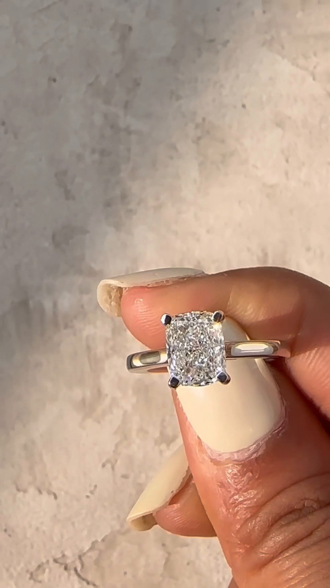 Cushion Engagement Ring