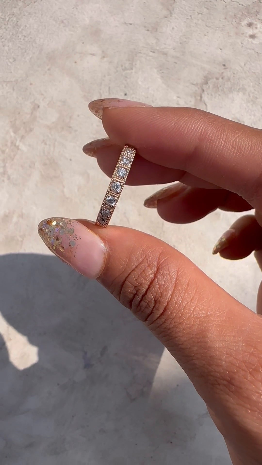 Moissanite Ring