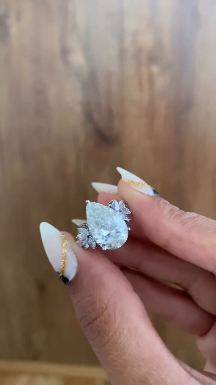 Three Stone Engagement Ring