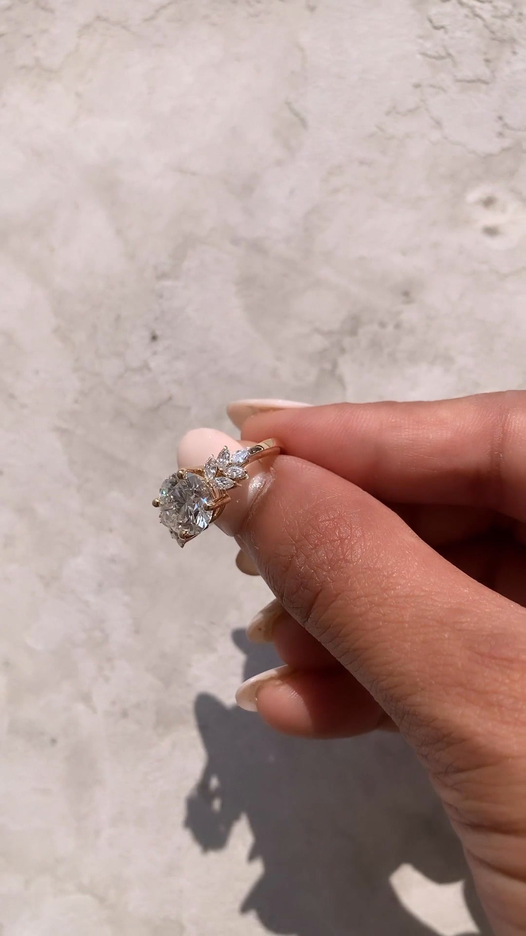 Three Stone Engagement Ring