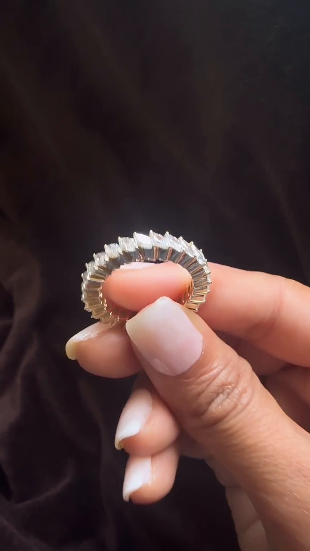 Marquise Eternity Band