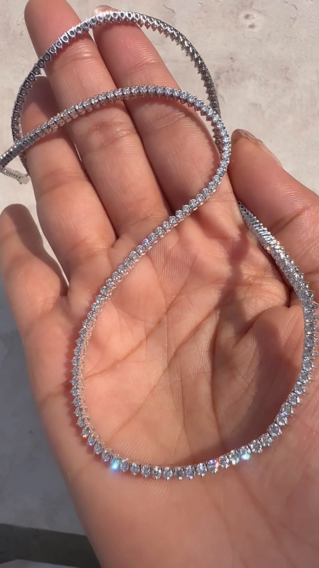 Classic Tennis Necklace