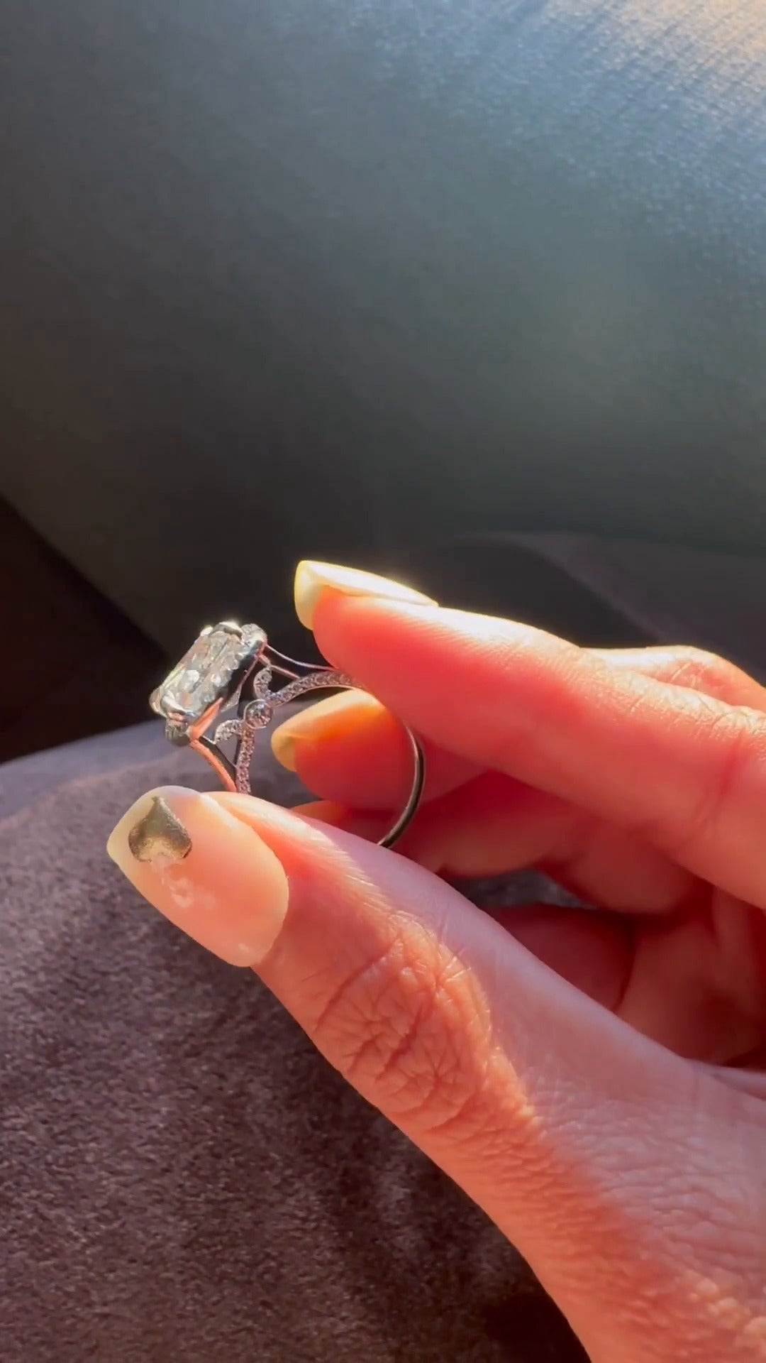 Halo Engagement Ring