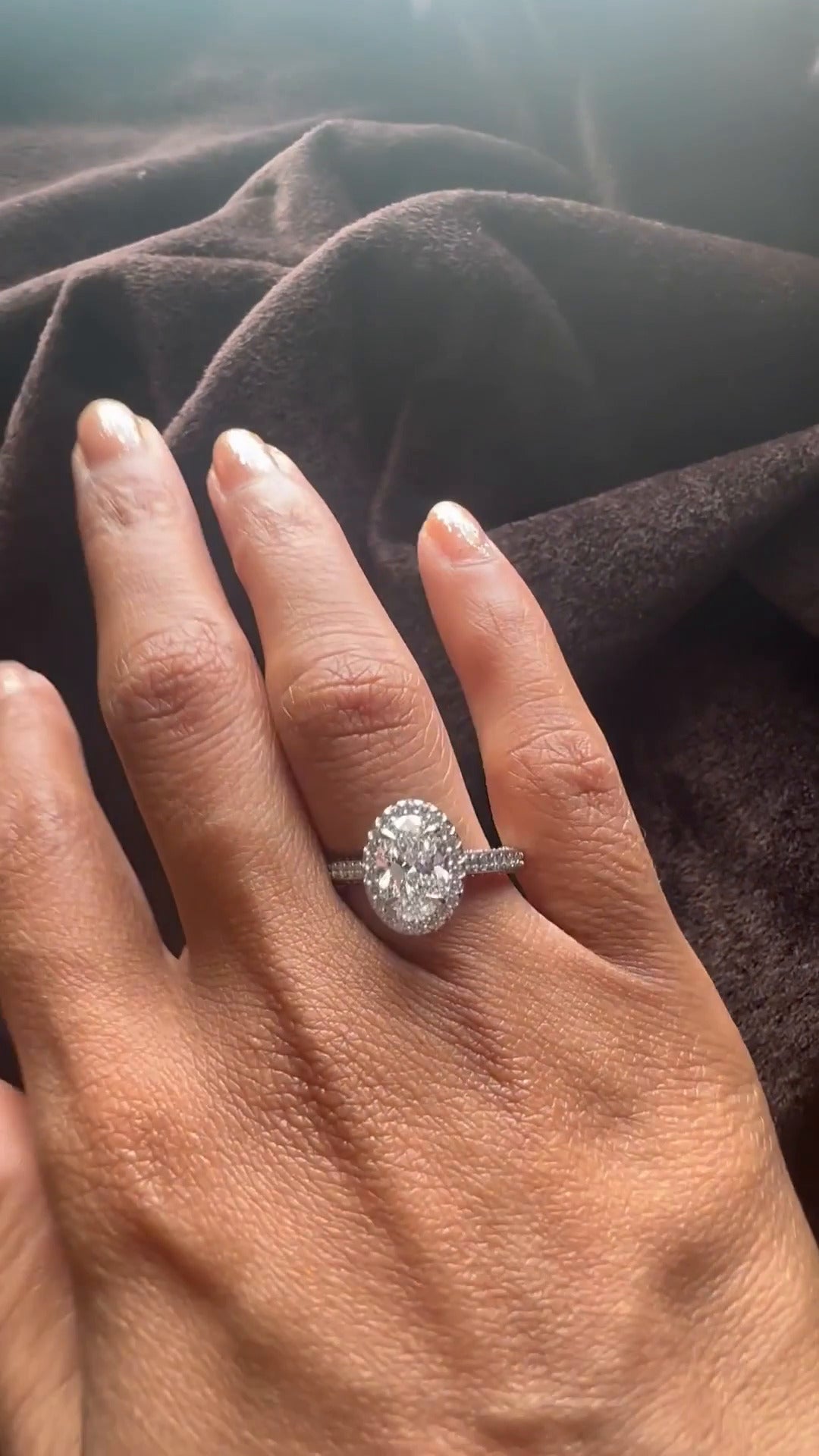Halo Engagement Ring