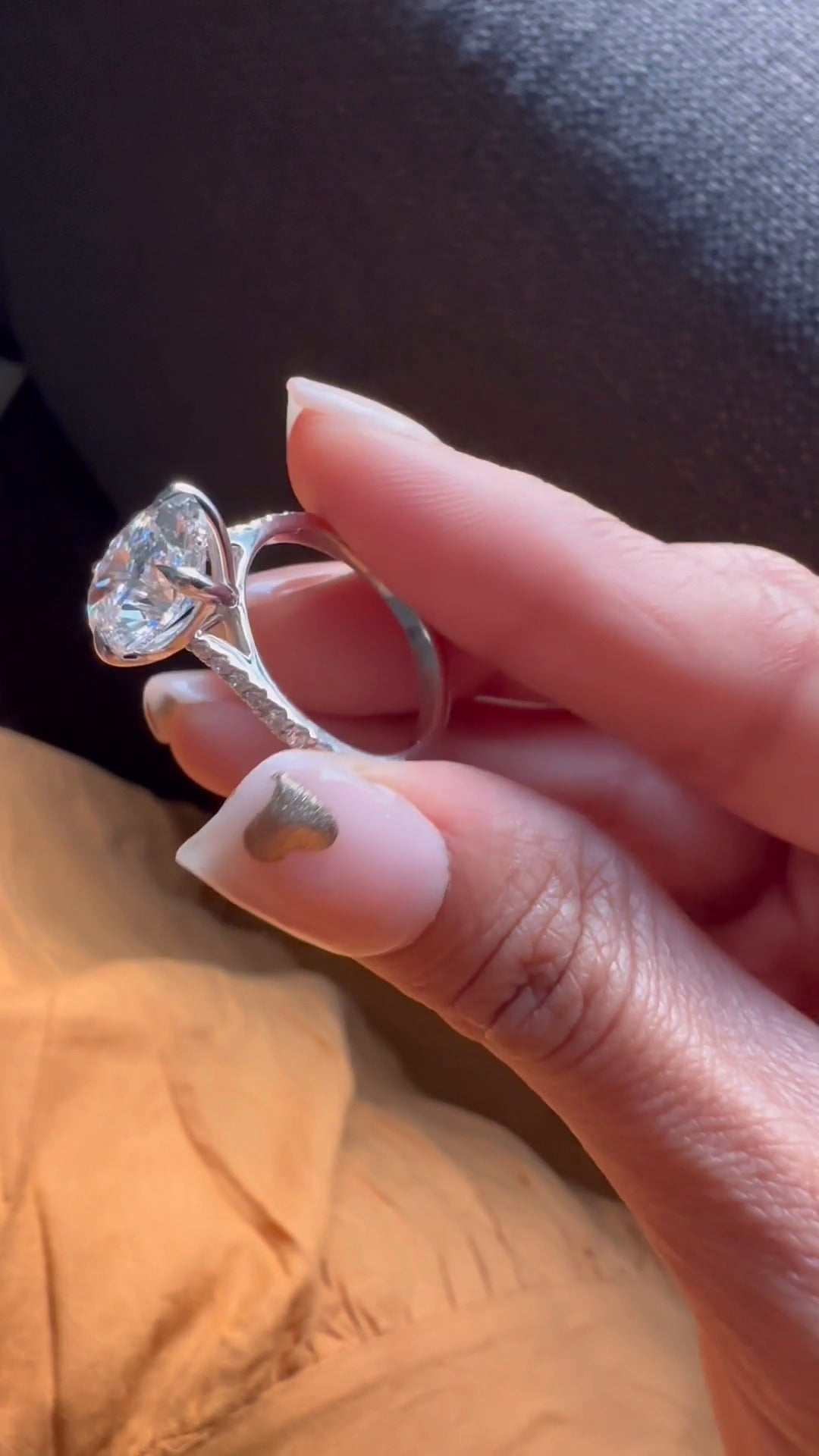 Moissanite Ring
