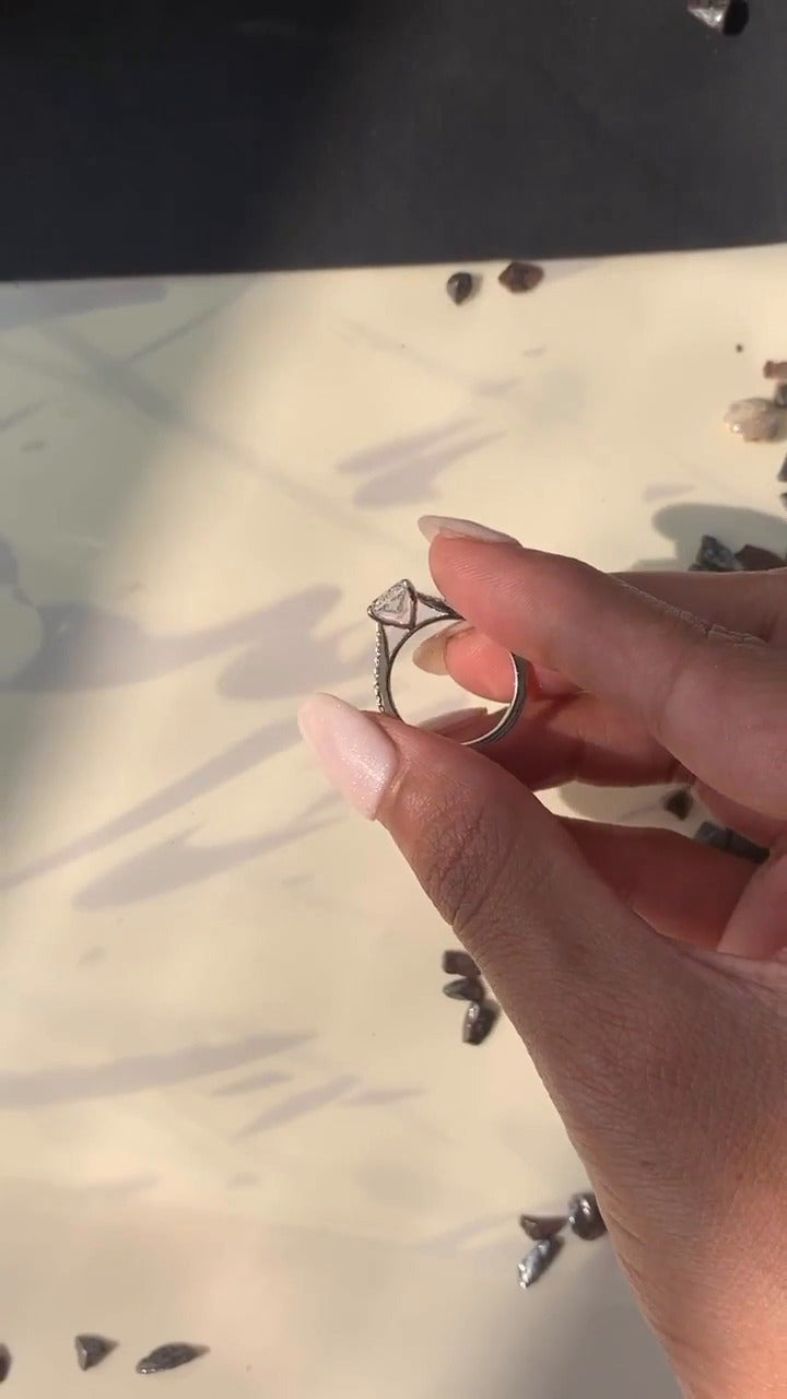 Moissanite Ring