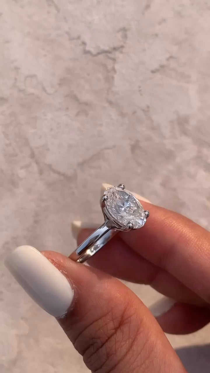 Moissanite Ring