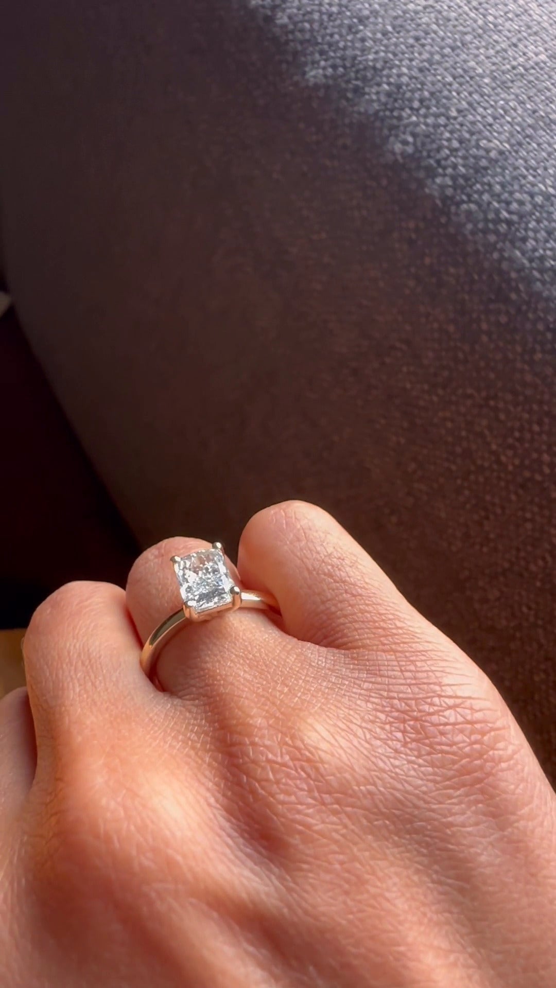 Moissanite Ring