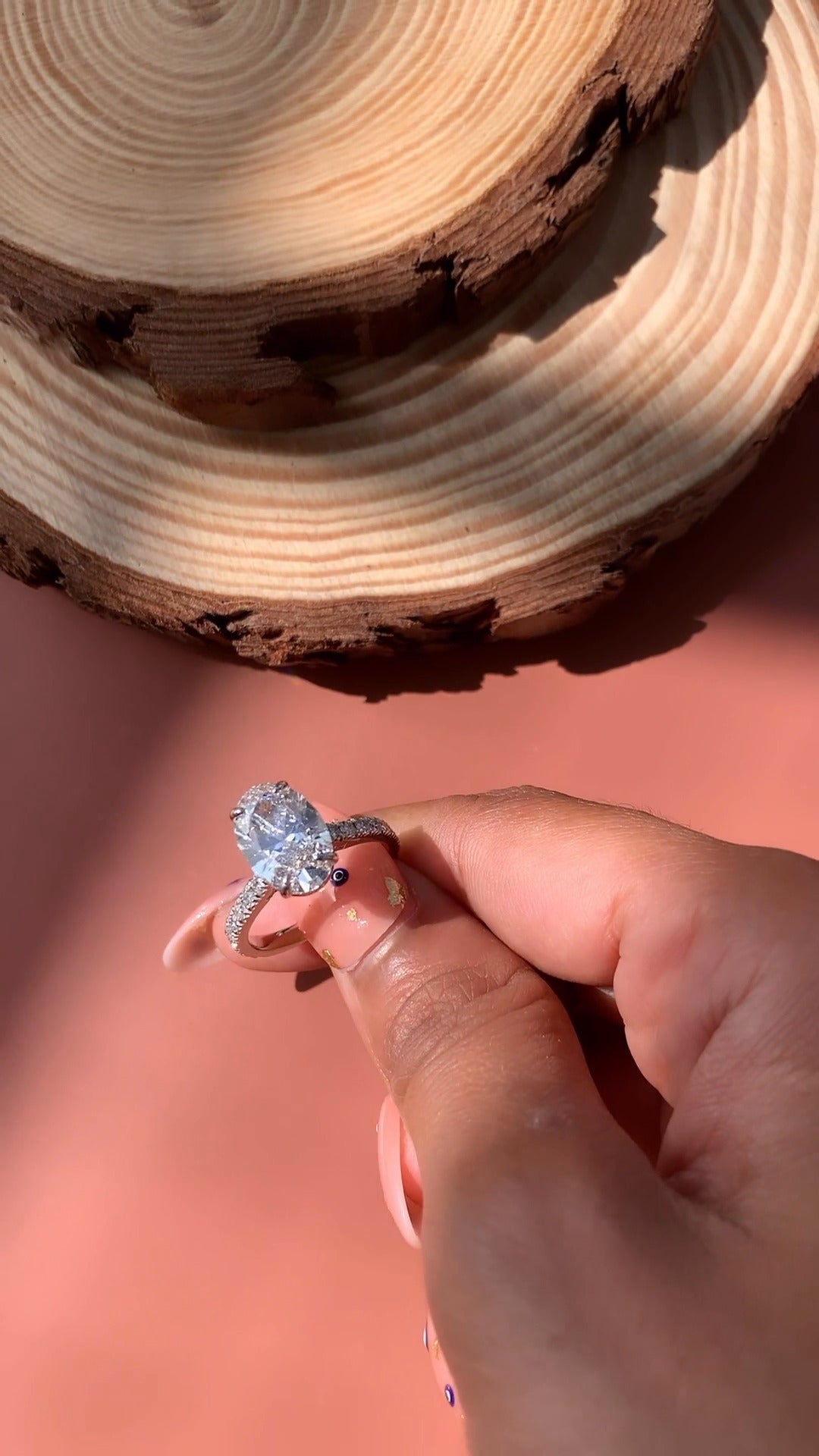 Oval Engagement Ring