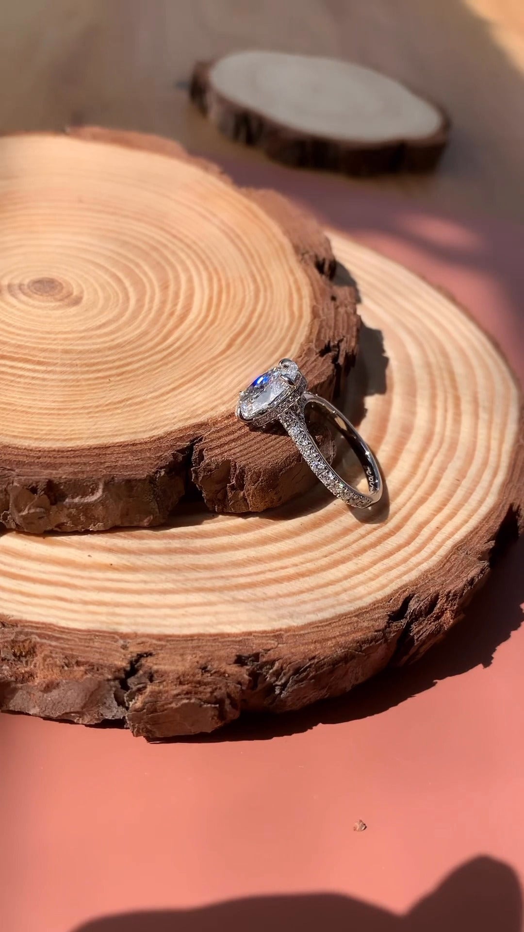 Hidden Halo Ring