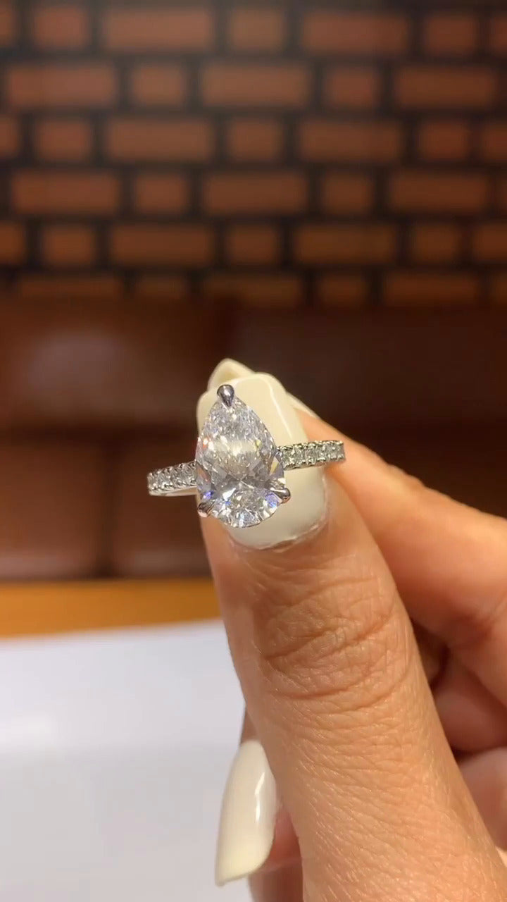 Hidden Halo Ring